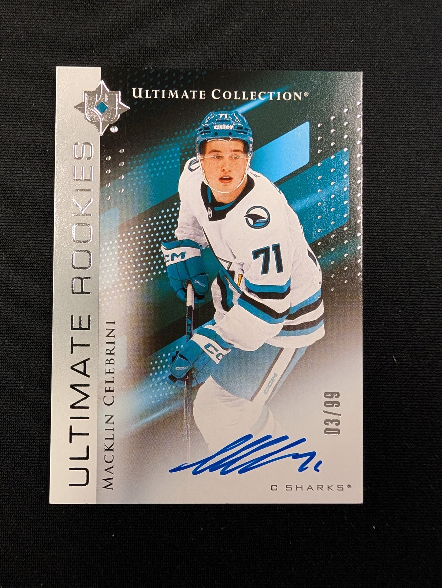 Macklin Celebrini #194 Ultimate Rookies - 03/99