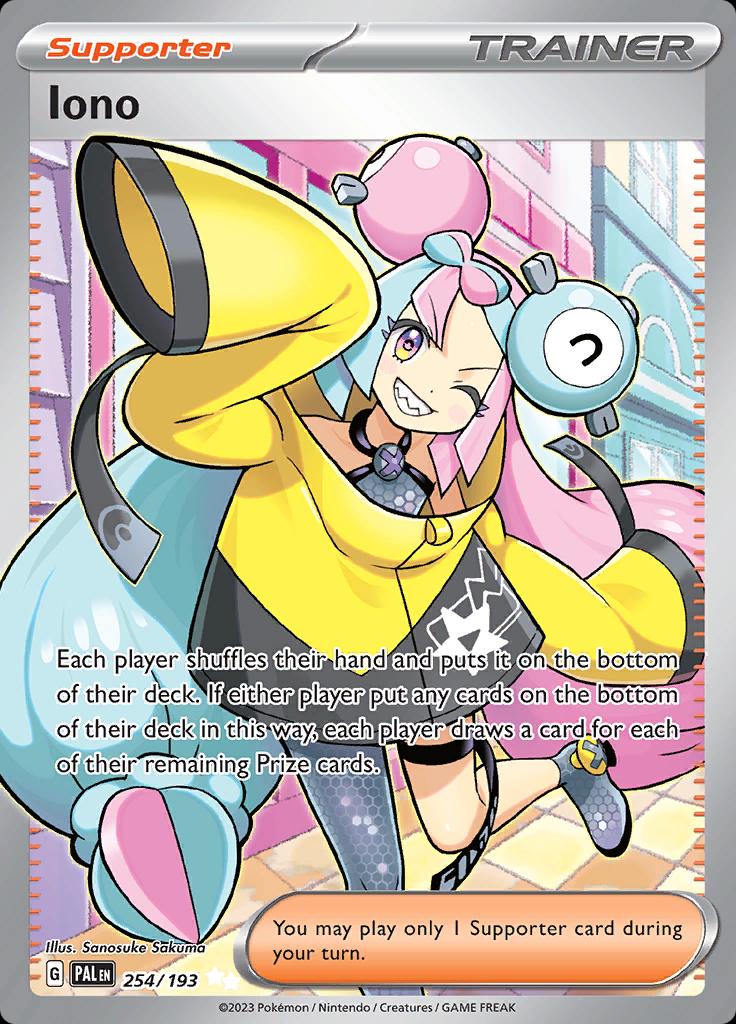 Iono #254 Paldea Evolved