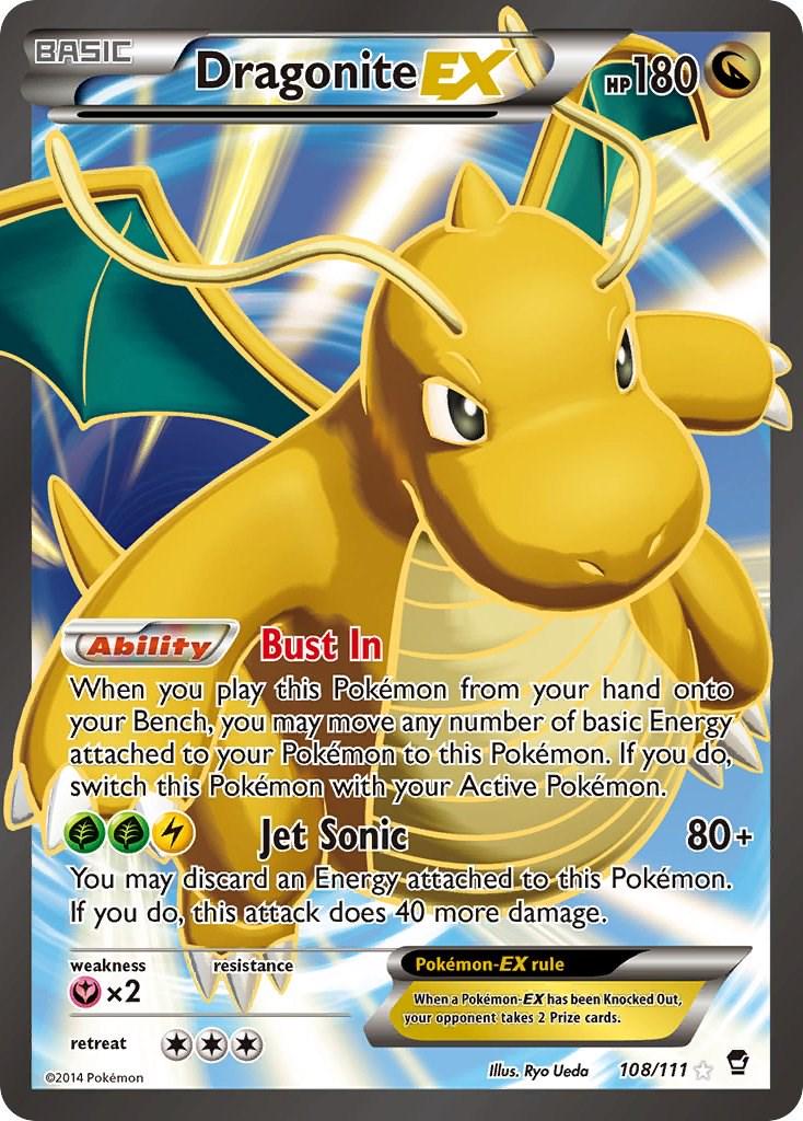 Dragonite EX #108 Furious Fists