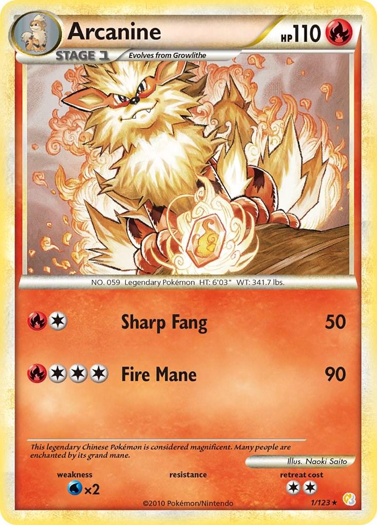 Arcanine #1 HeartGold & SoulSilver