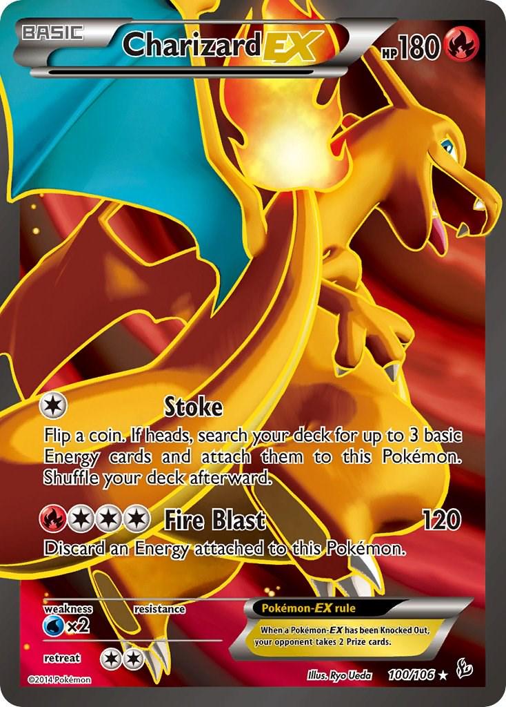 Charizard EX #100 Flashfire