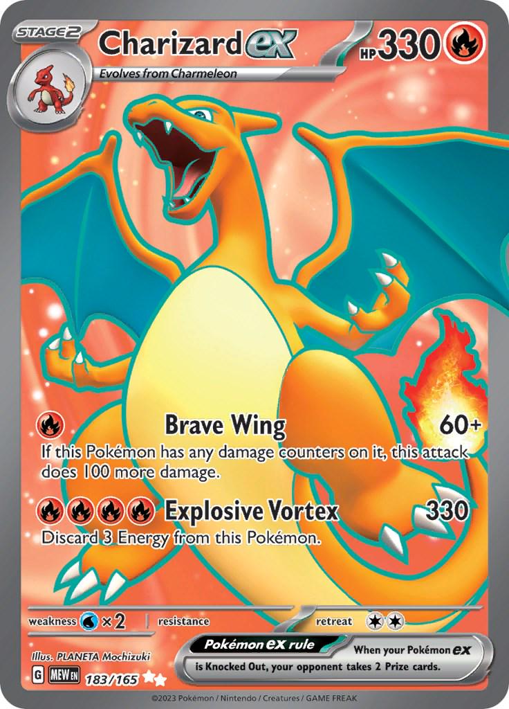 Charizard ex #183 Scarlet & Violet 151