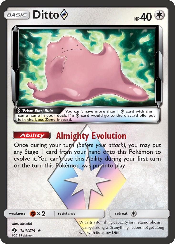 Ditto #154 Lost Thunder