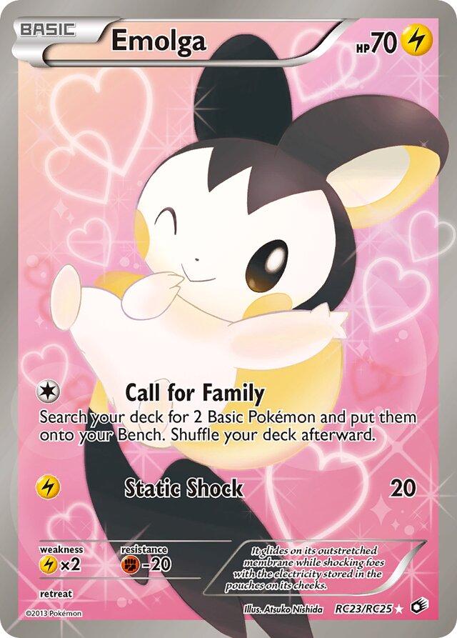Emolga #RC23 Legendary Treasures