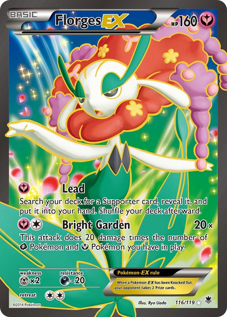 Florges EX #116 Phantom Forces