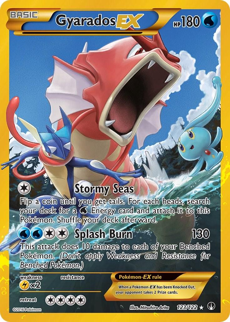 Gyarados EX #123 BREAKpoint