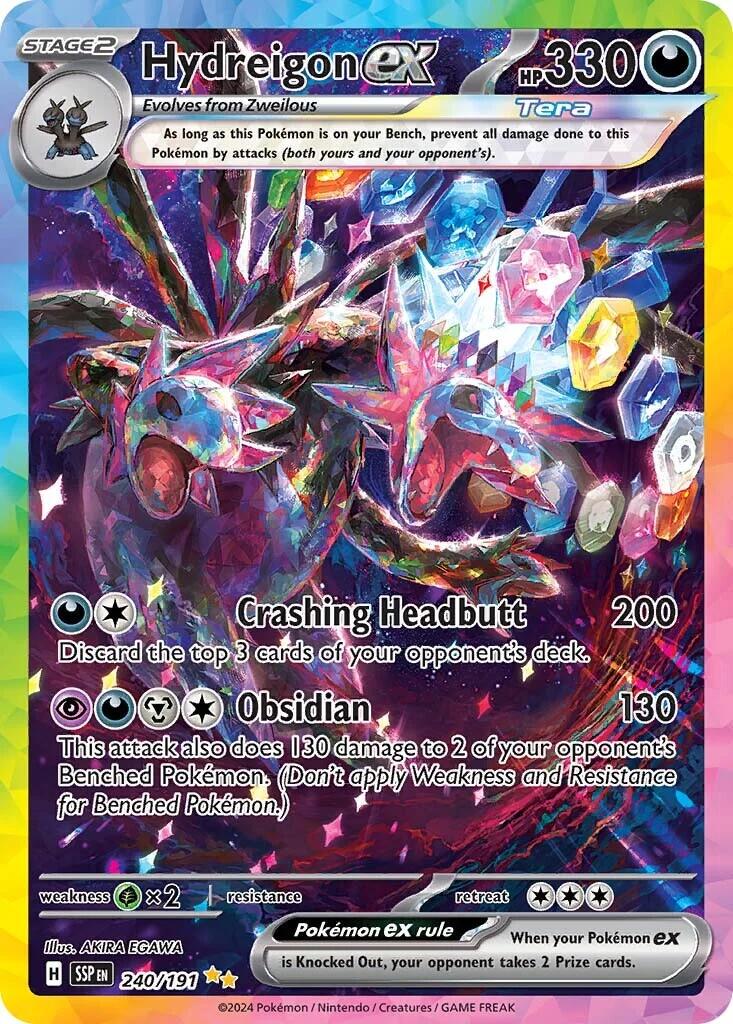 Hydreigon ex #240 Surging Sparks