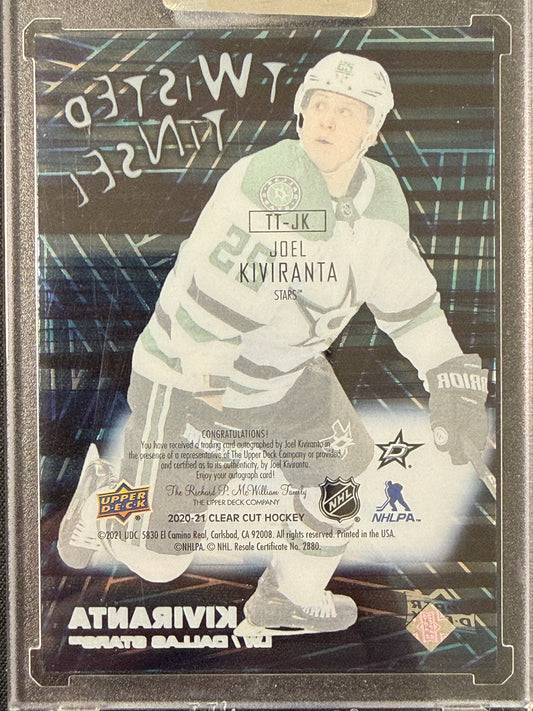 Joel Kiviranta 20-21 Clear Cut Hockey Twisted Tinsel TT-JK