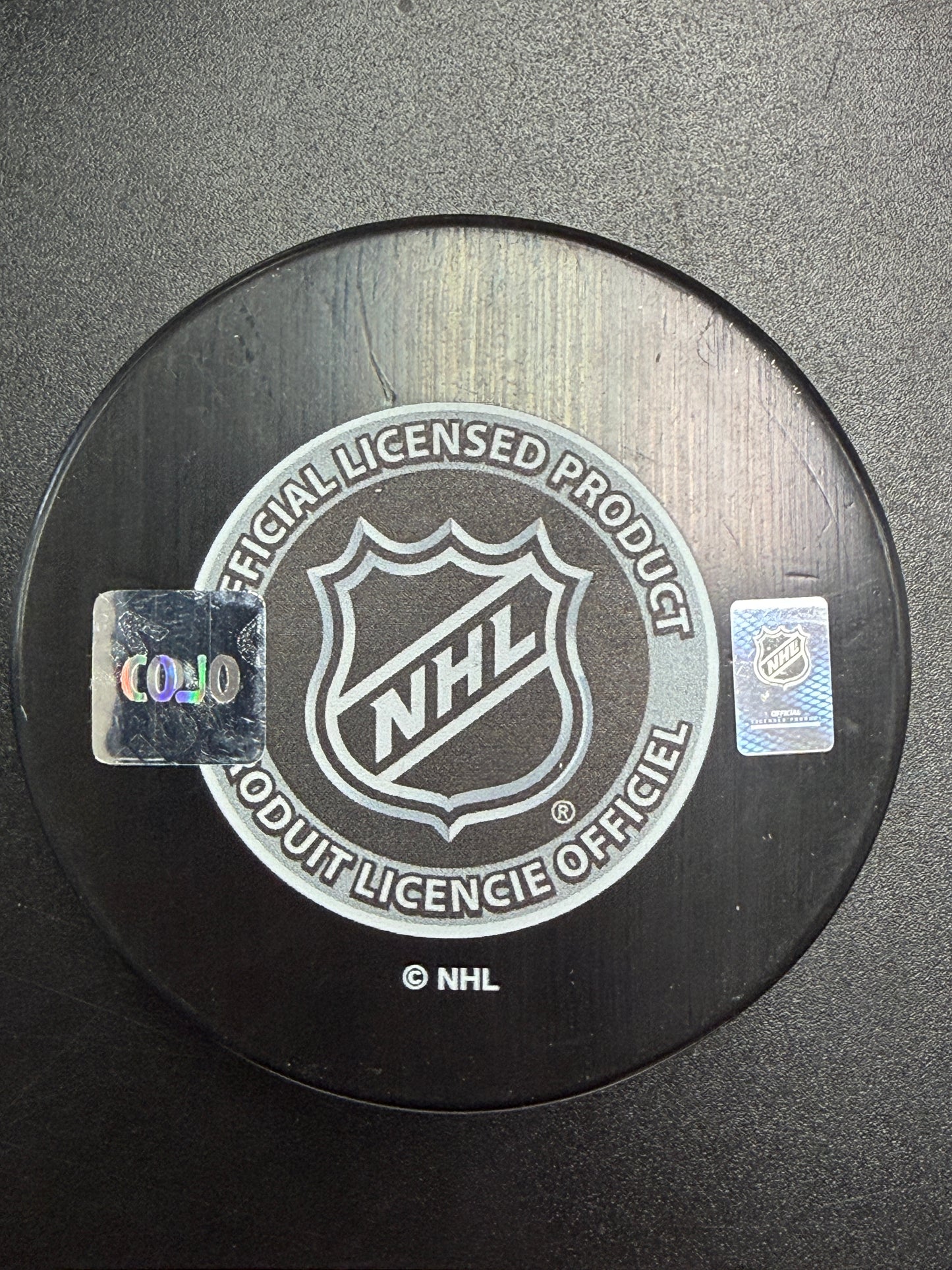 John Brennan #12 Chicago Blackhawks Autographed Puck