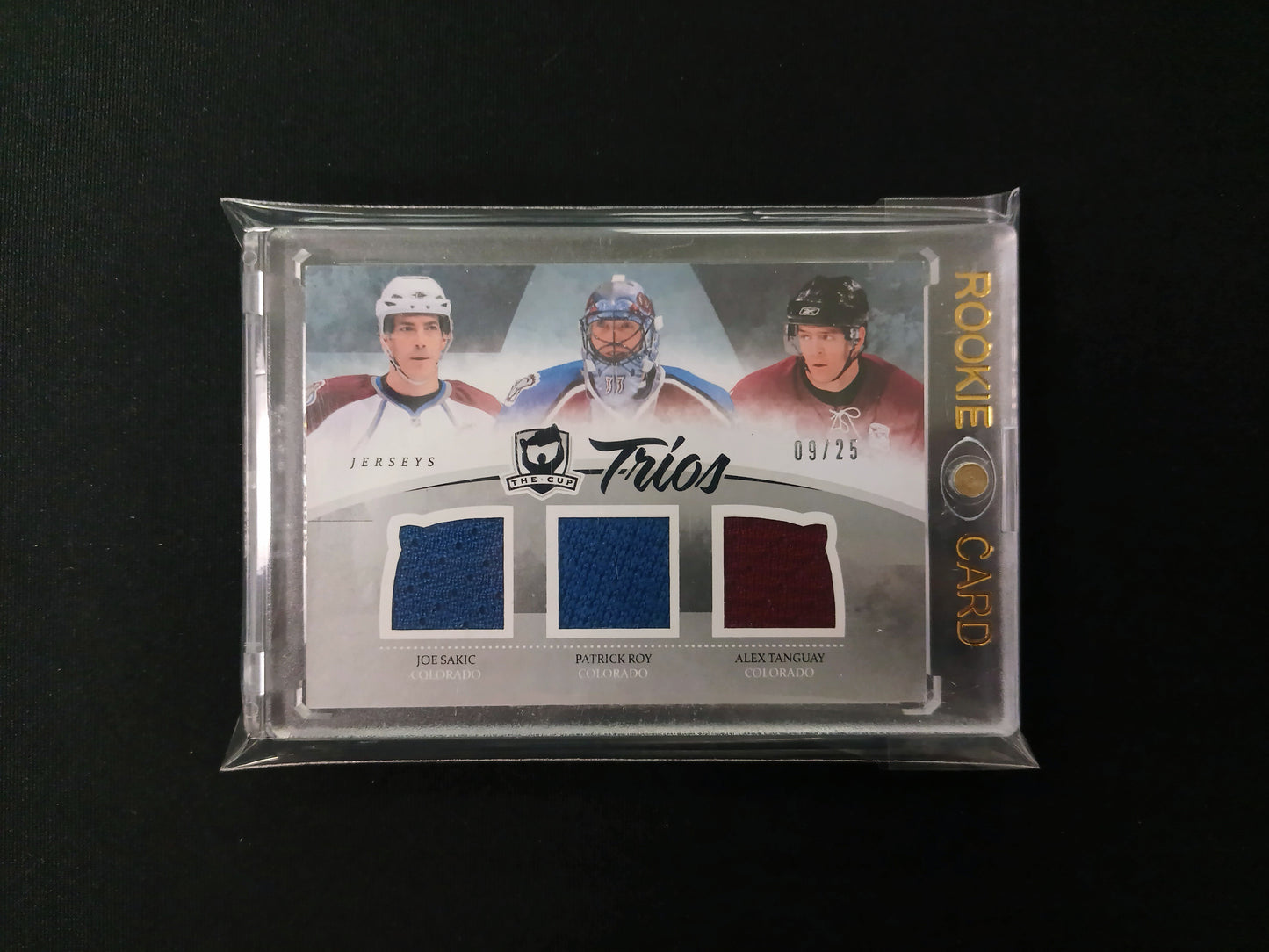 Joe Sakic, Patrick Roy, Alex Tanguay #C3-COL - Trios