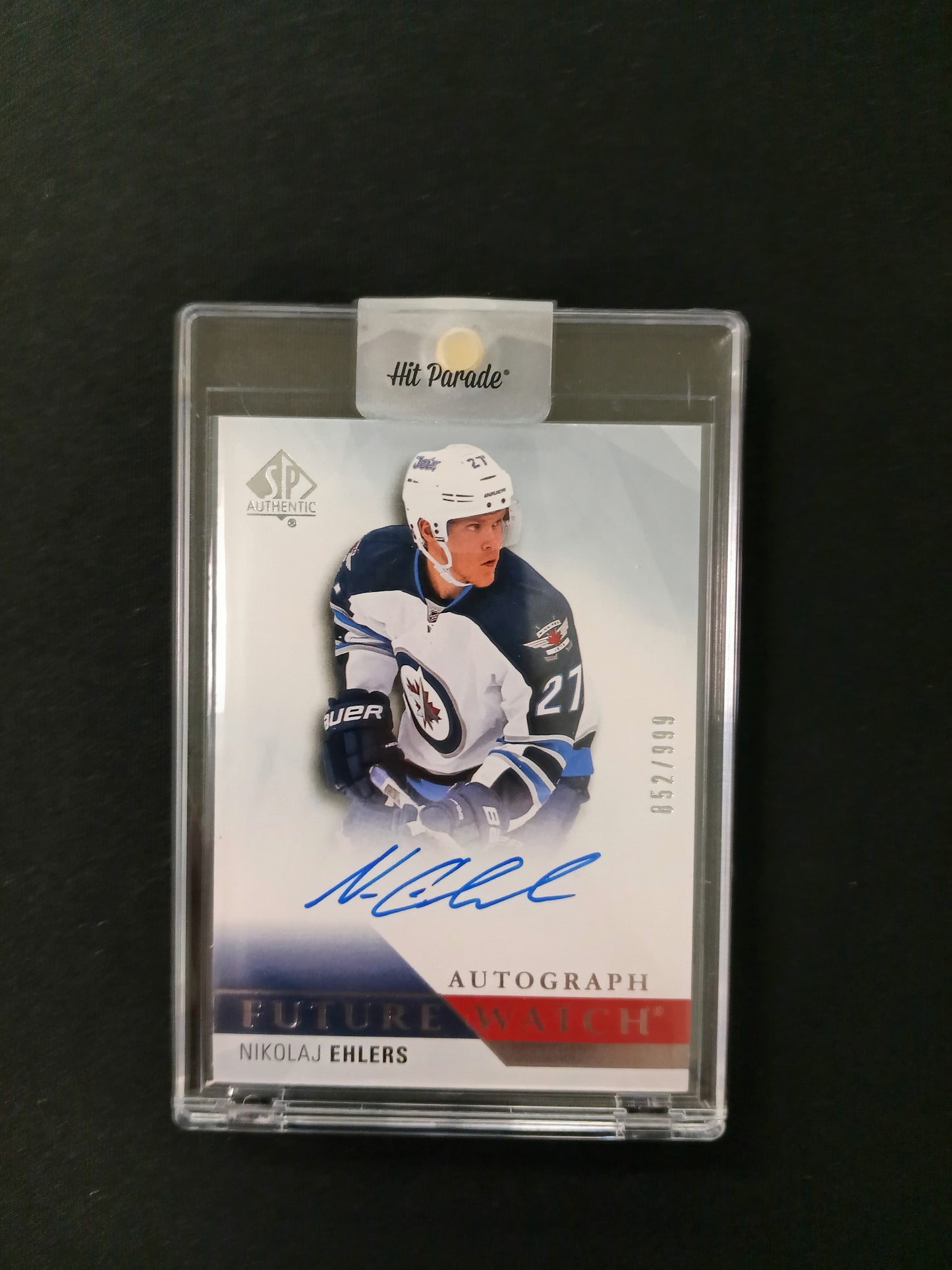 Nikolaj Ehlers #285 2015-16 Future Watch Auto
