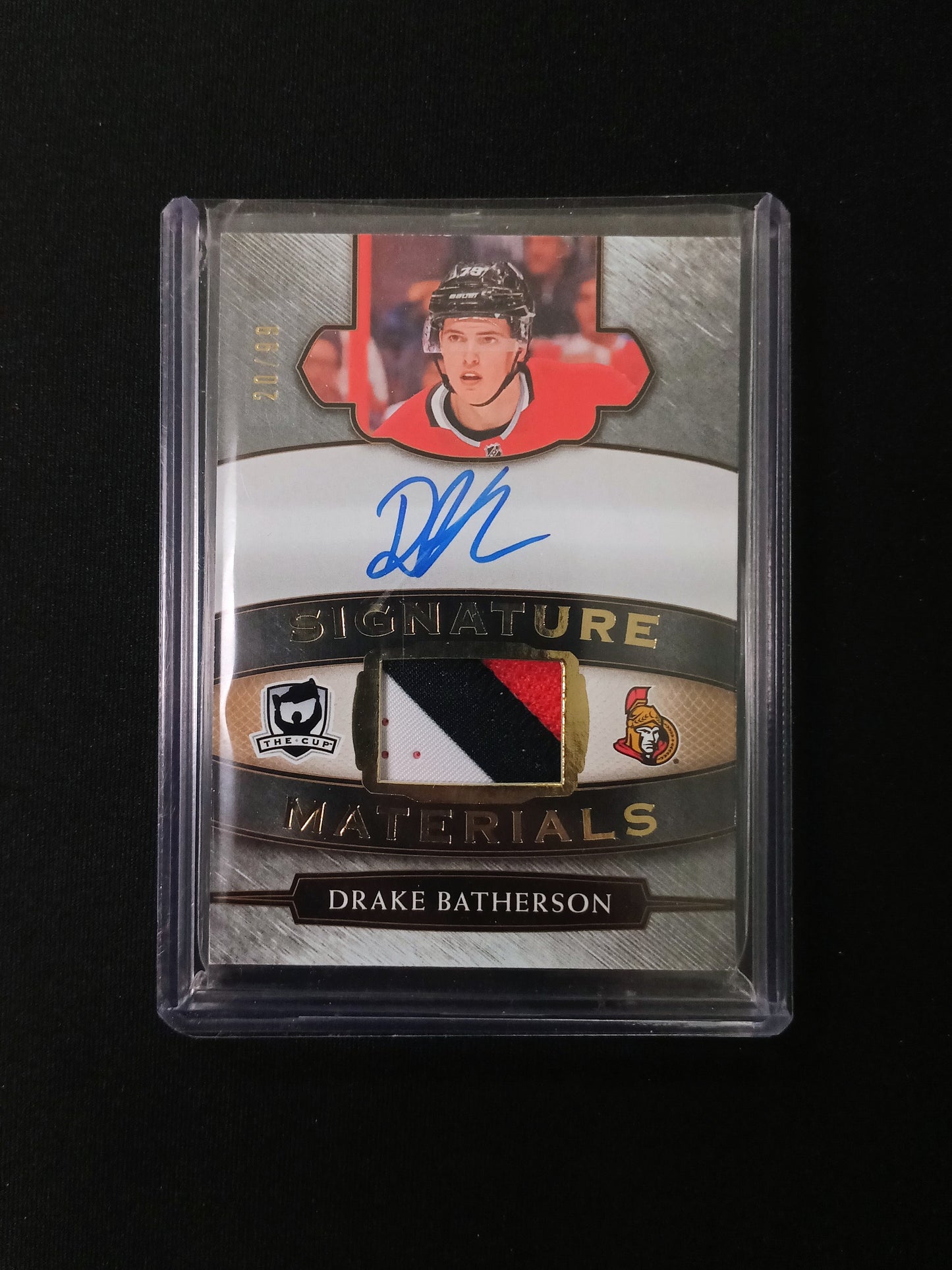 Drake Batherson #SP-DB Signature Materials