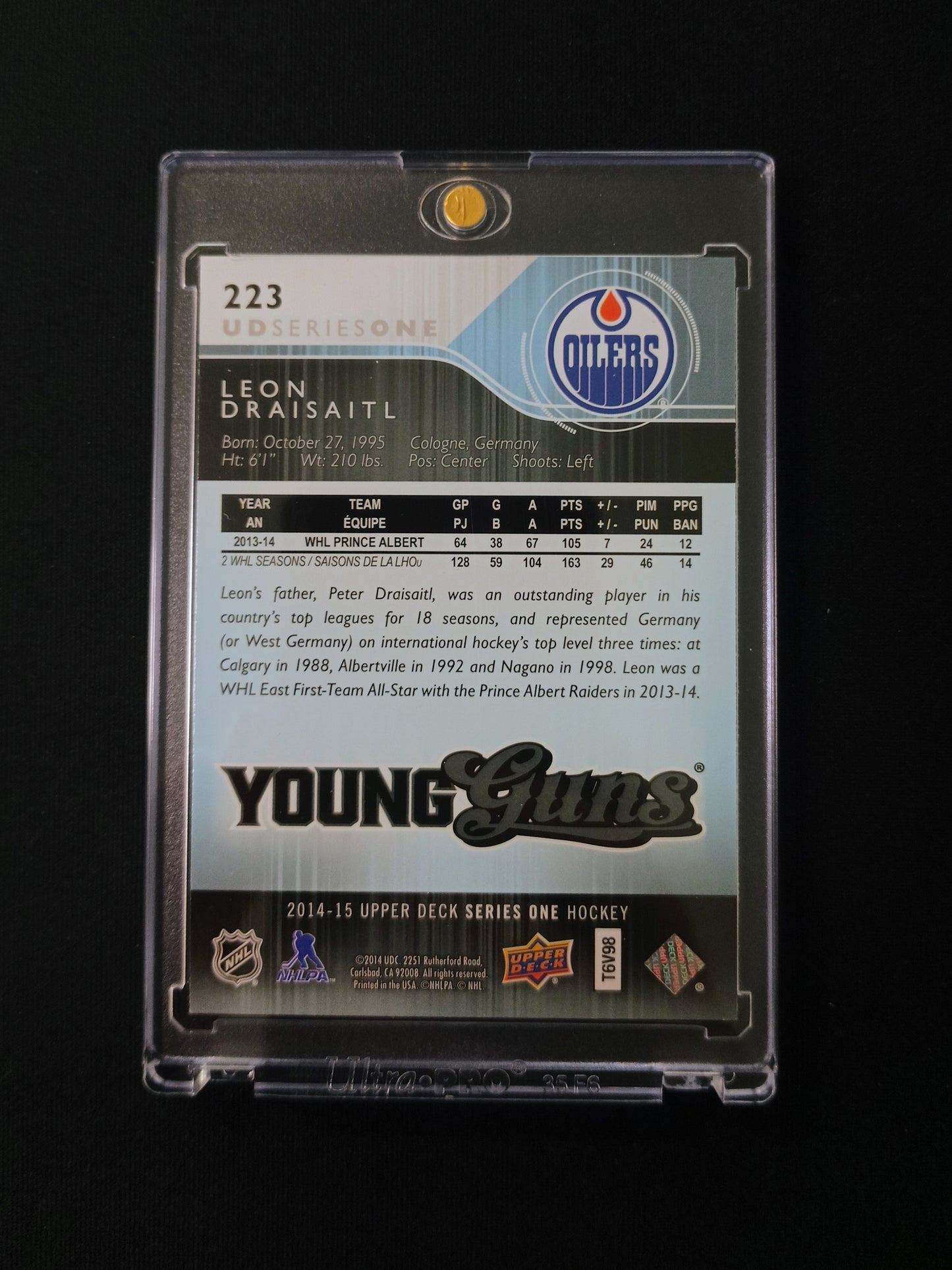 Leon Draisaitl #223 Young Guns