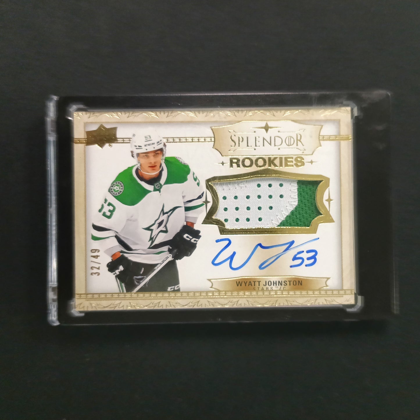 Wyatt Johnston #SP-WJ Splendor Rookies