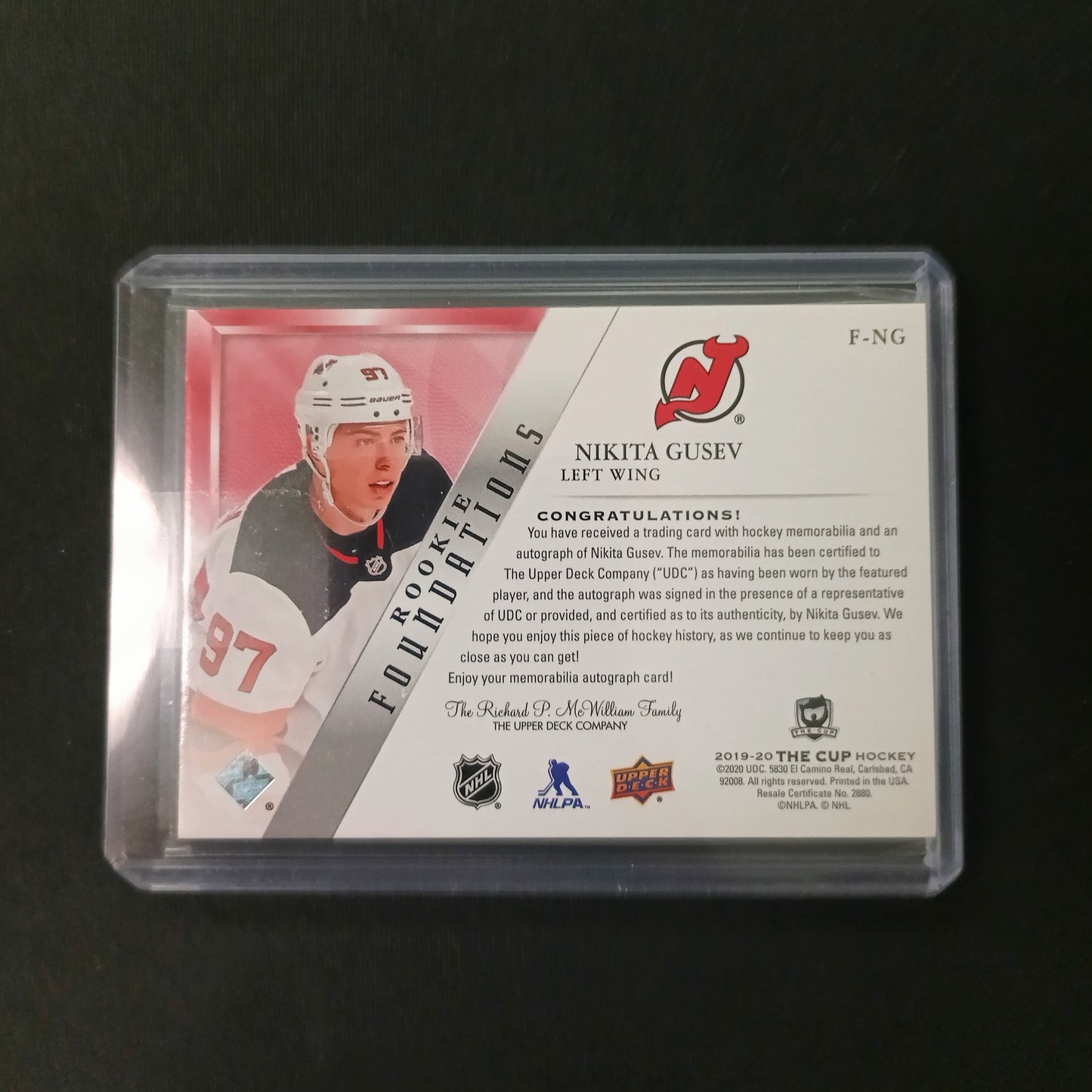 Nikita Gusev #F-NG 2019-20 The Cup
