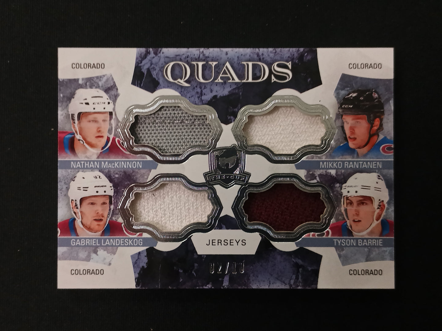 Mackinnon, Landeskog, Rantanen, Barrie #C4-COL Quads