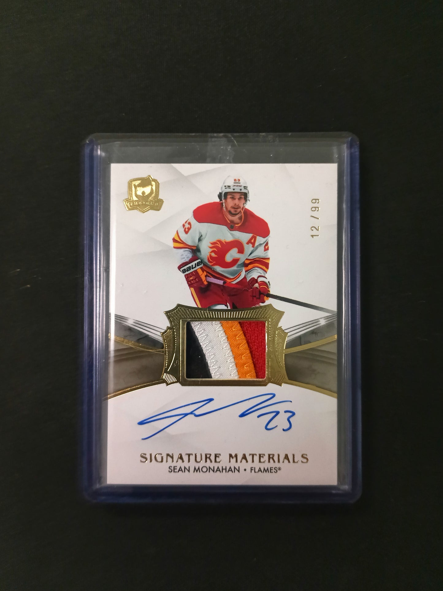 Sean Monahan #SP-SM Signature Materials