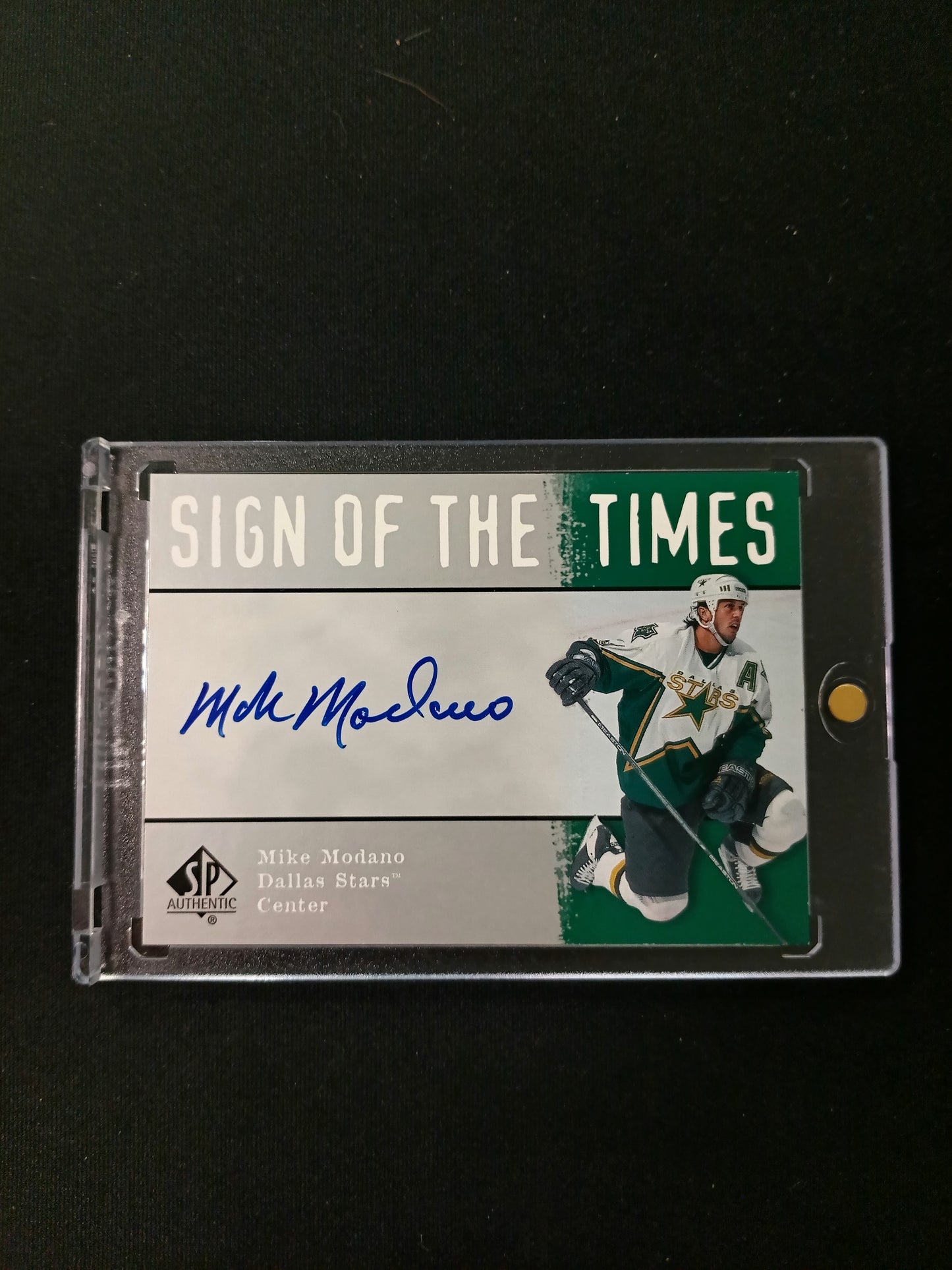 Mike Modano #MO Sign of the Times Auto