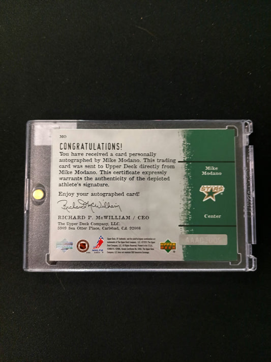 Mike Modano #MO Sign of the Times Auto