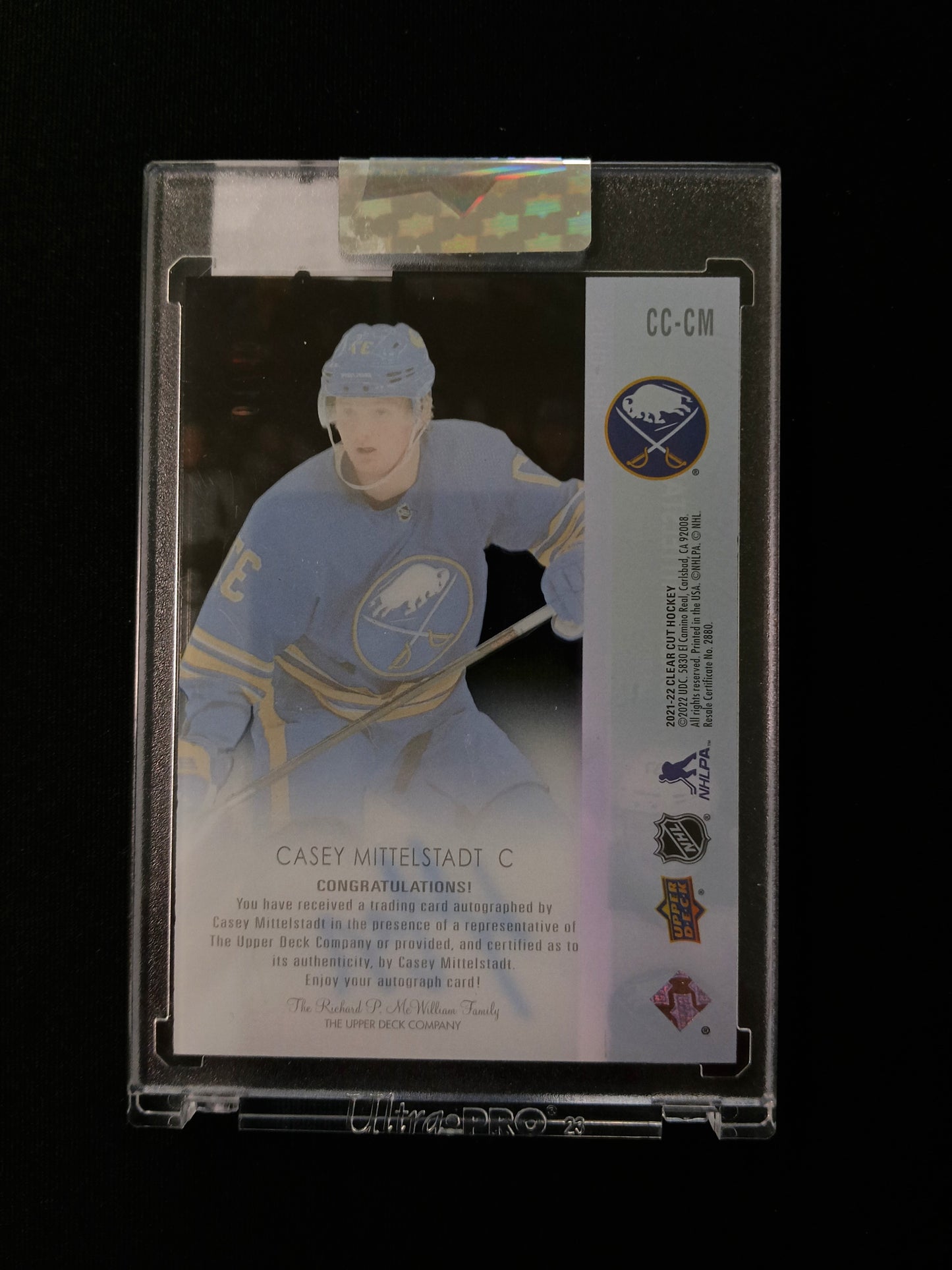 Casey Mittelstadt #CC-CM Clear Cut High Gloss