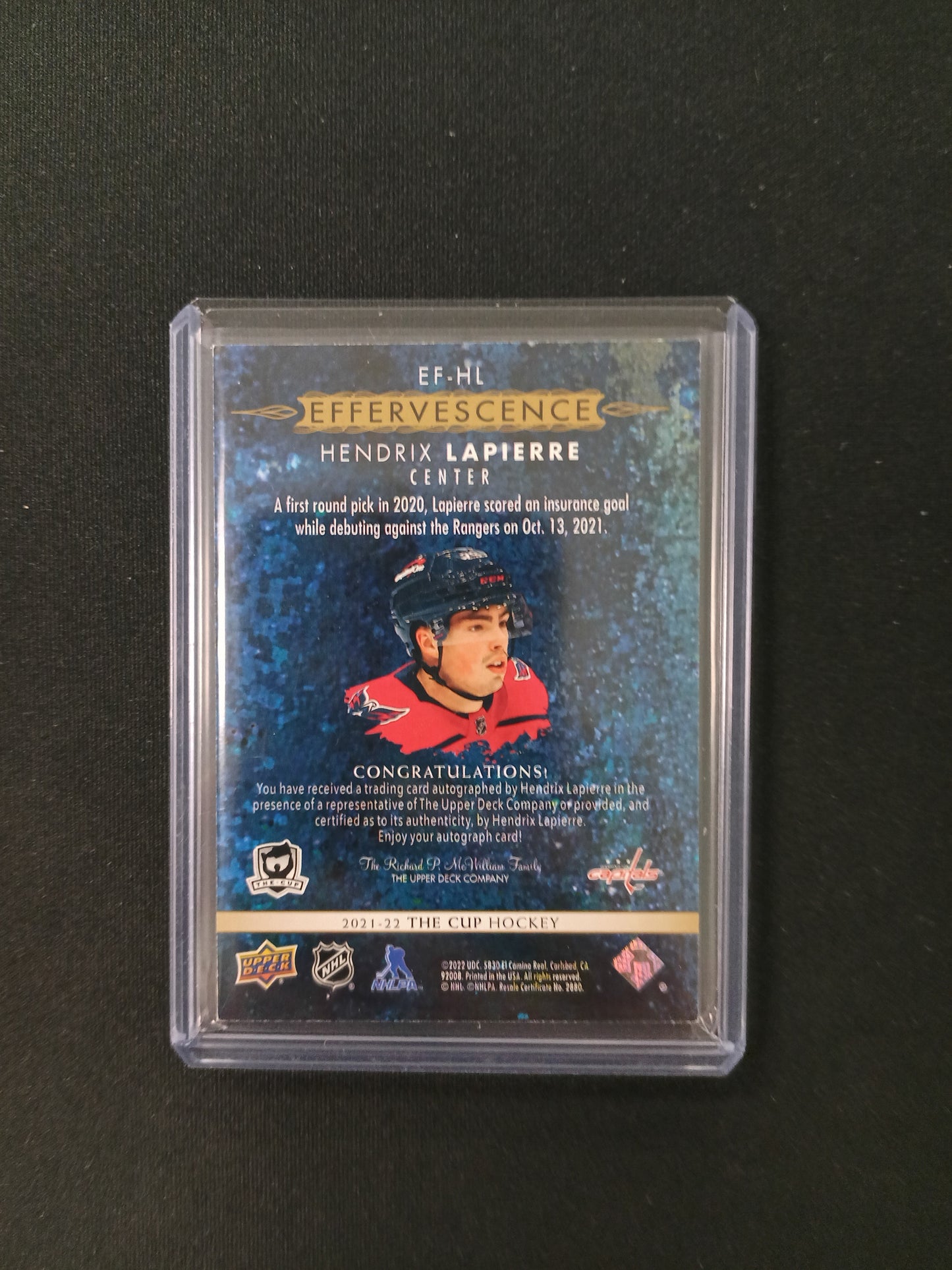 Hendrix Lapierre #EF-HL Effervescence