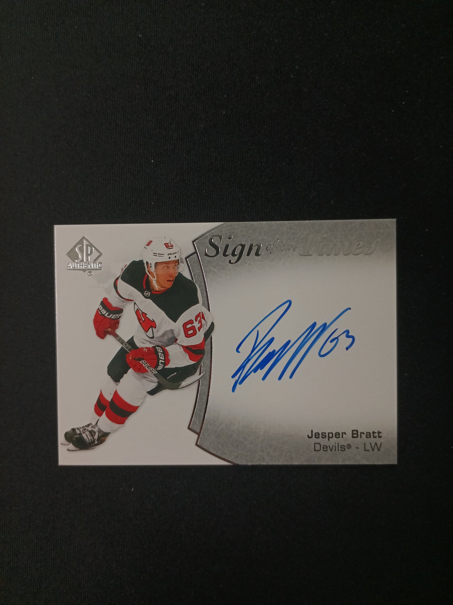 Jesper Bratt #SOTT-JB Sign of the Times