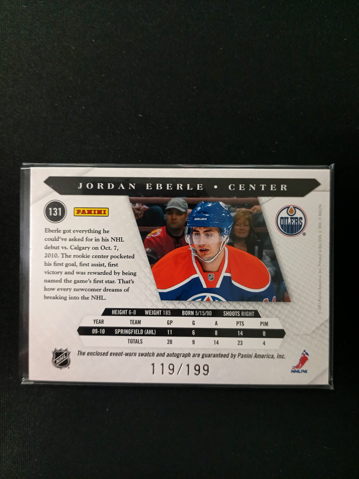 Jordan Eberle #131 Luxury Suite