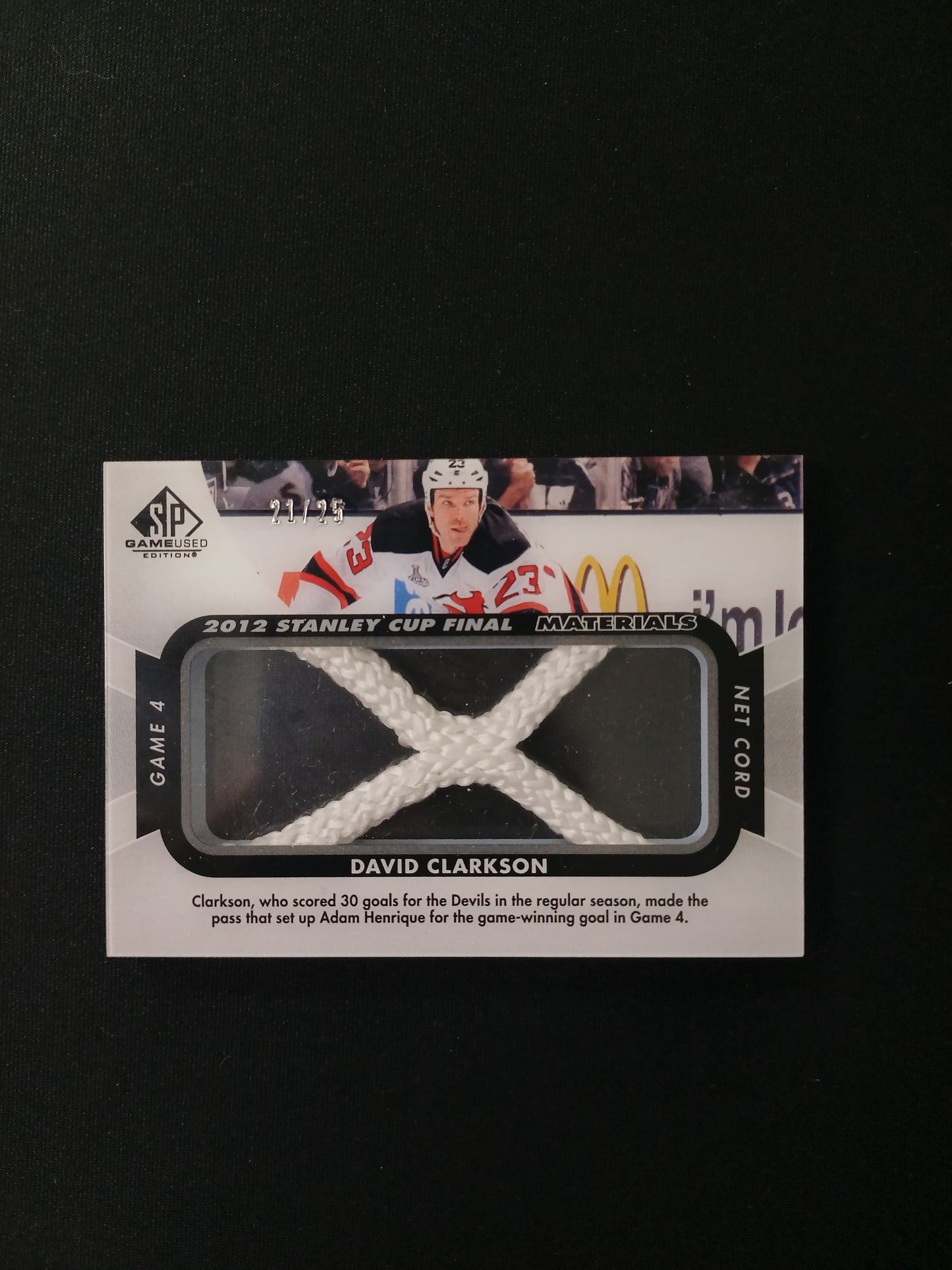 David Clarkson #G4-DC Net Cord
