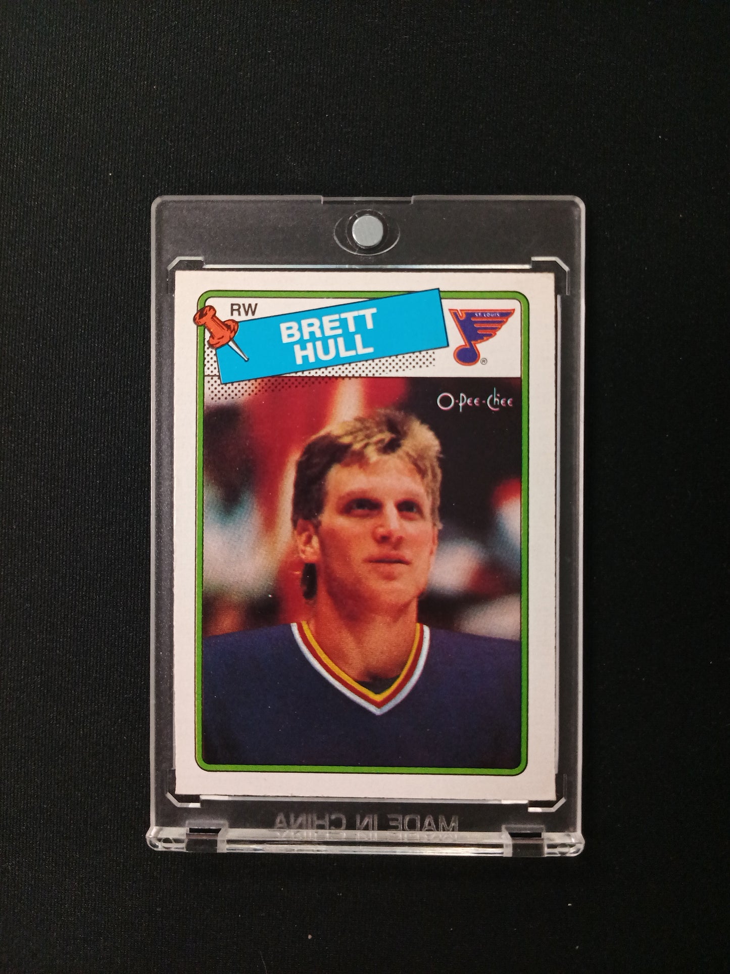 Brett Hull #66 Rookie O-Pee-Chee