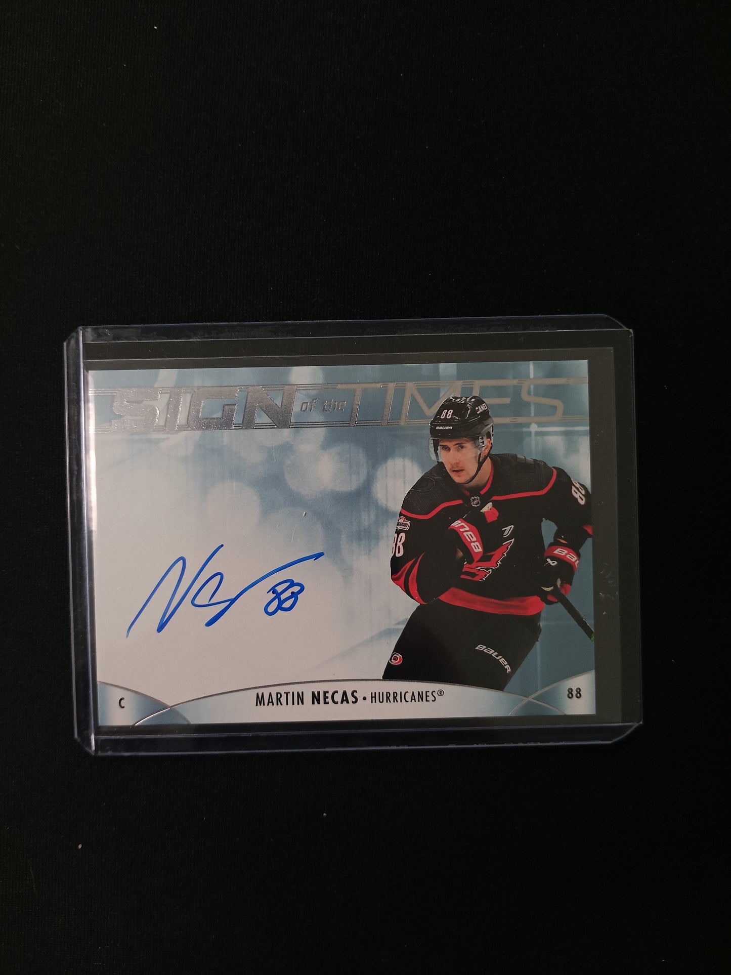 Martin Necas #SOTT-MN 2023-24 Sign of the Times Auto SP Authentic