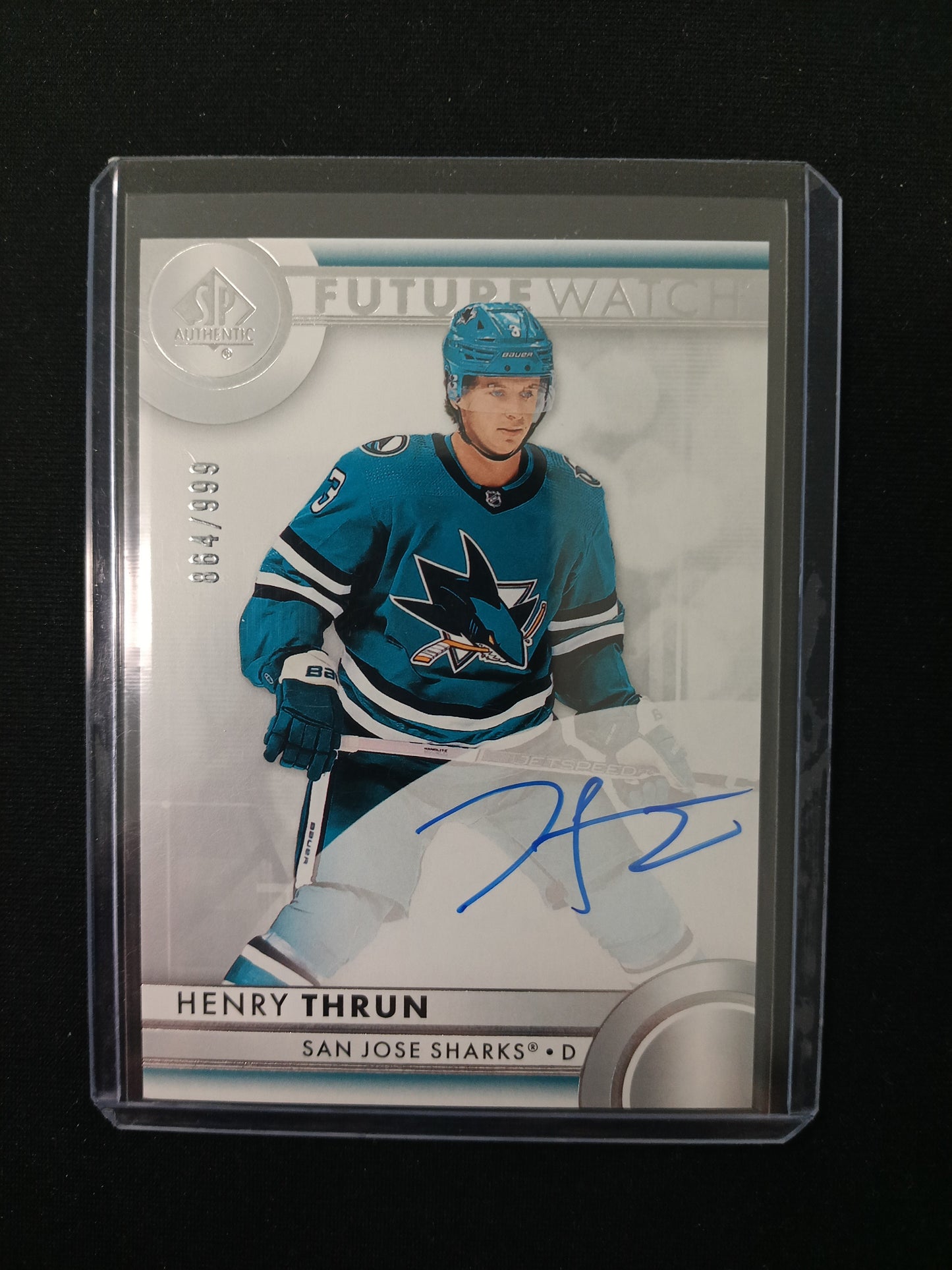 Henry Thrun #160 Future Watch Auto
