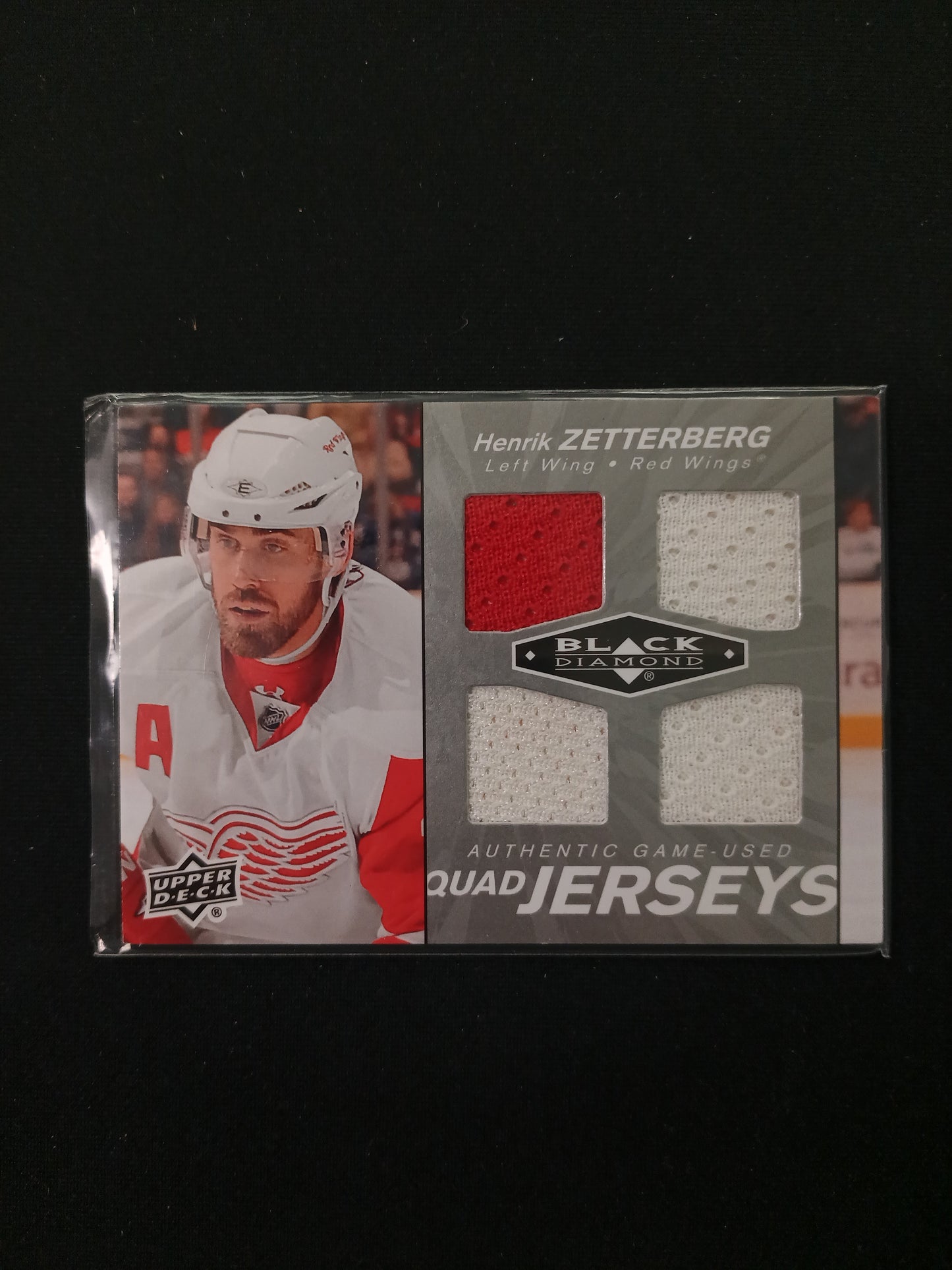 Henrik Zetterberg #QJ-HZ Quad Jerseys