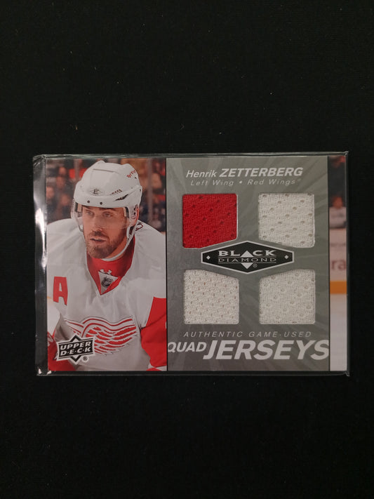 Henrik Zetterberg #QJ-HZ Quad Jerseys