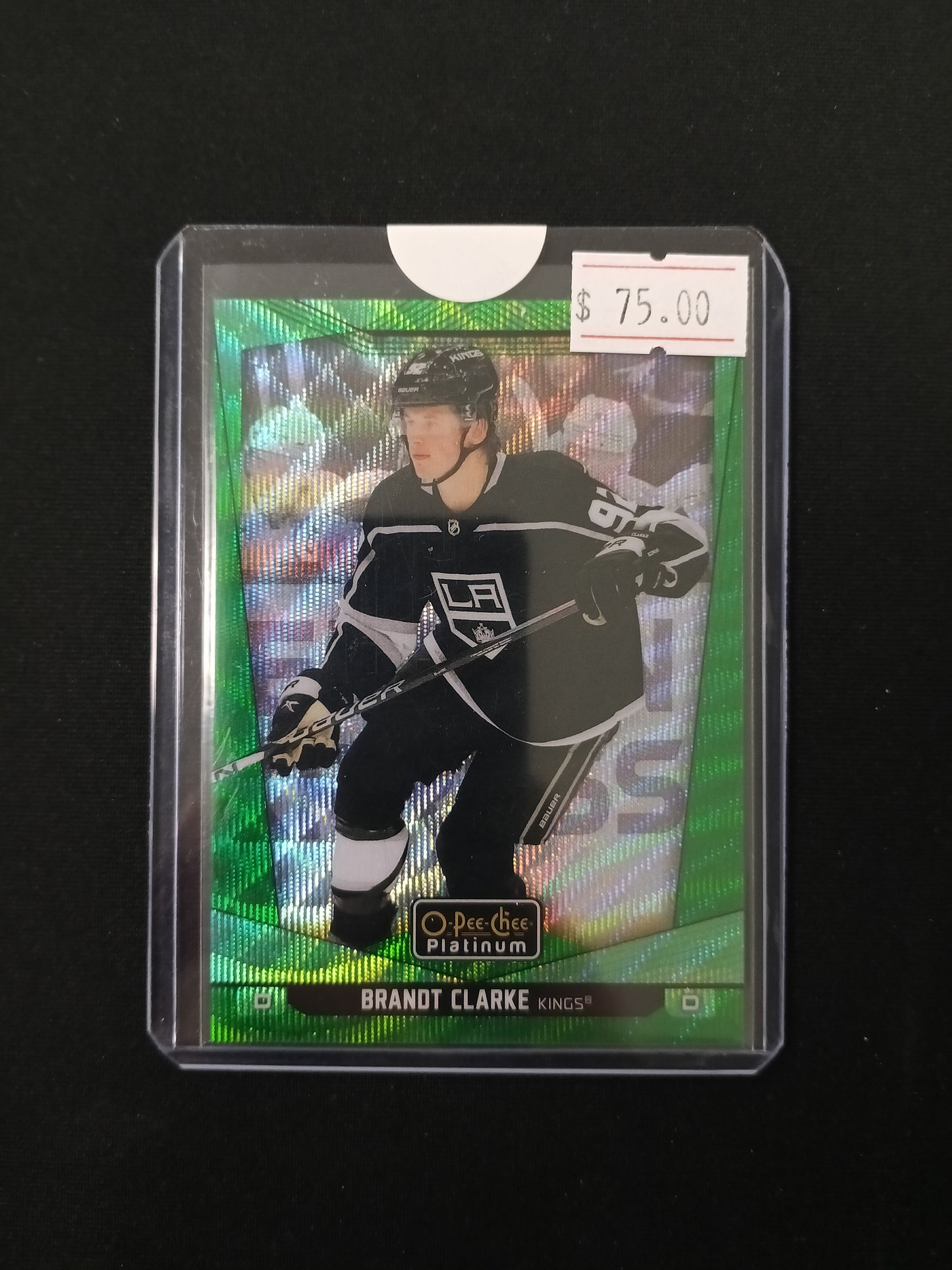 Brandt Clarke #75 Emerald Surge