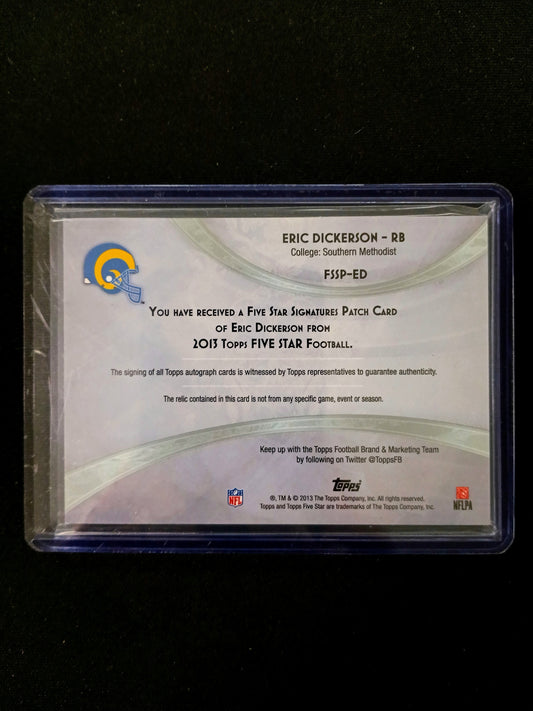 Eric Dickerson #FSSP-ED Five Star Football