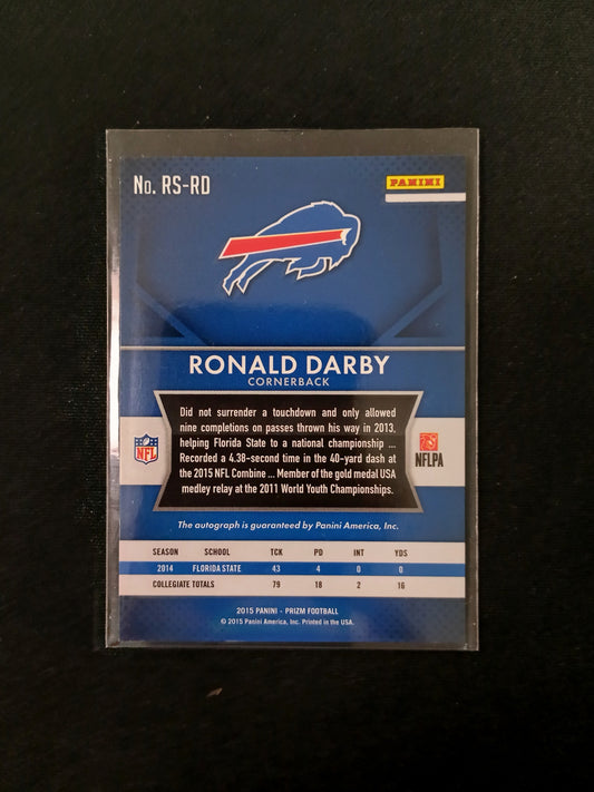 Ronald Darby #RS-RD Panini Prizm