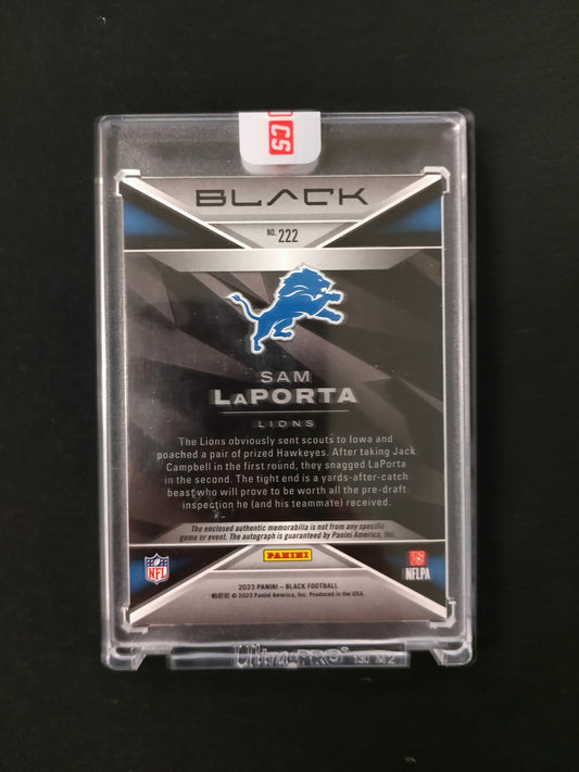 Sam LaPorta #222 Panini - Black
