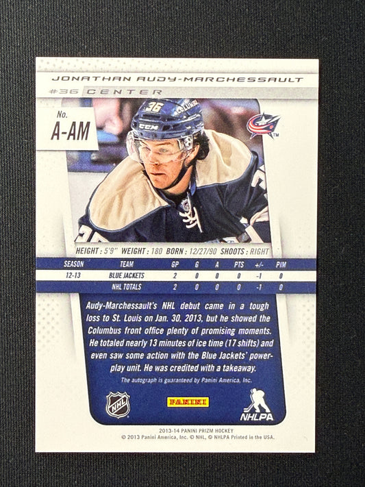Jonathan Andy-Marchessault #A-AM Prizm Rookie Auto