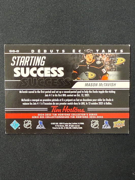 Mason McTavish #SS-8 Starting Success