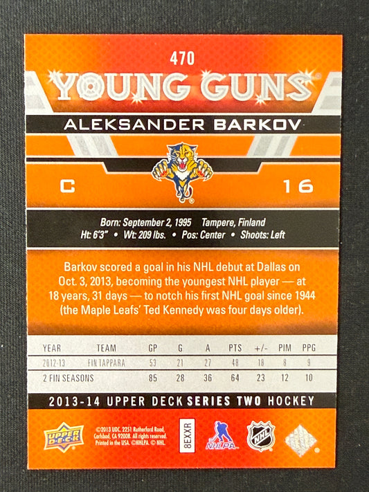 Aleksander Barkov #470 Young Guns