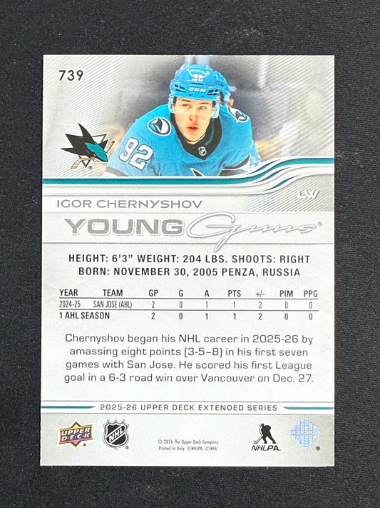 Igor Chernyshov #739 Young Guns