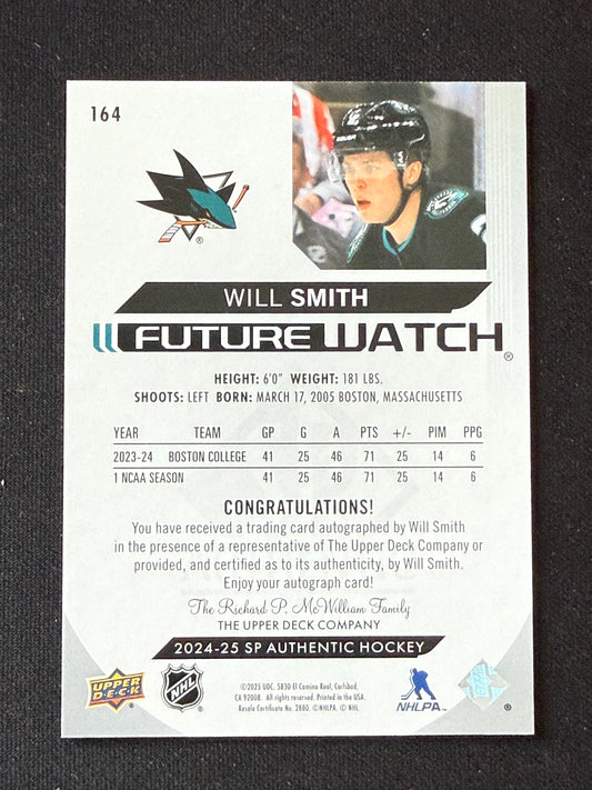 Will Smith #164 Future Watch Auto /599