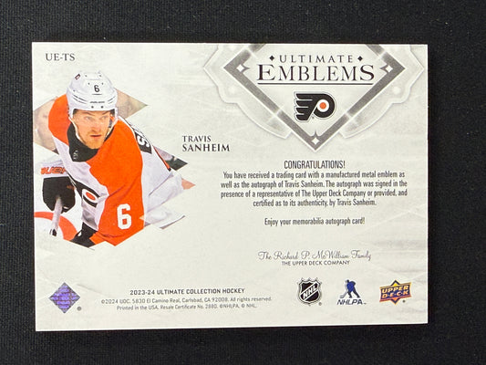 Travis Sanheim #UE-TS Ultimate Emblems