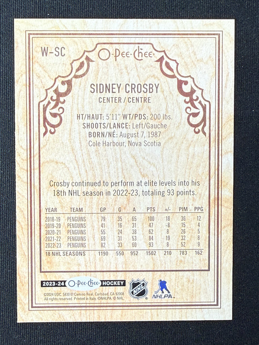 Sidney Crosby #W-SC O-Pee-Chee Woodies