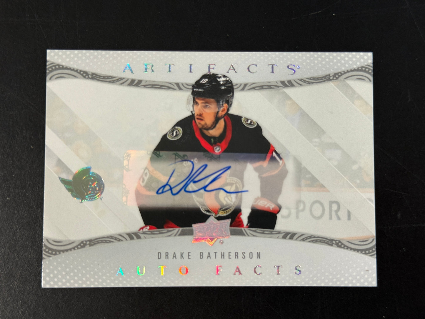 Drake Batherson #AF-DB 2024-25 Artifacts Auto Facts Upper Deck