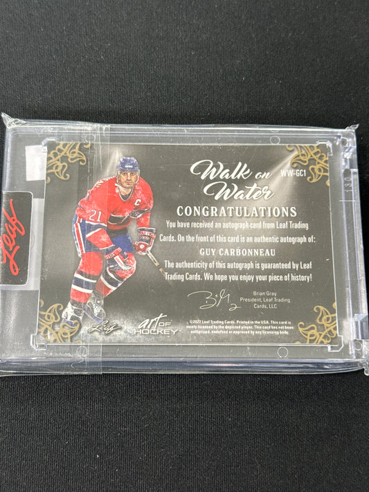 Guy Carbonneau #WW-GC1 Walk on Water