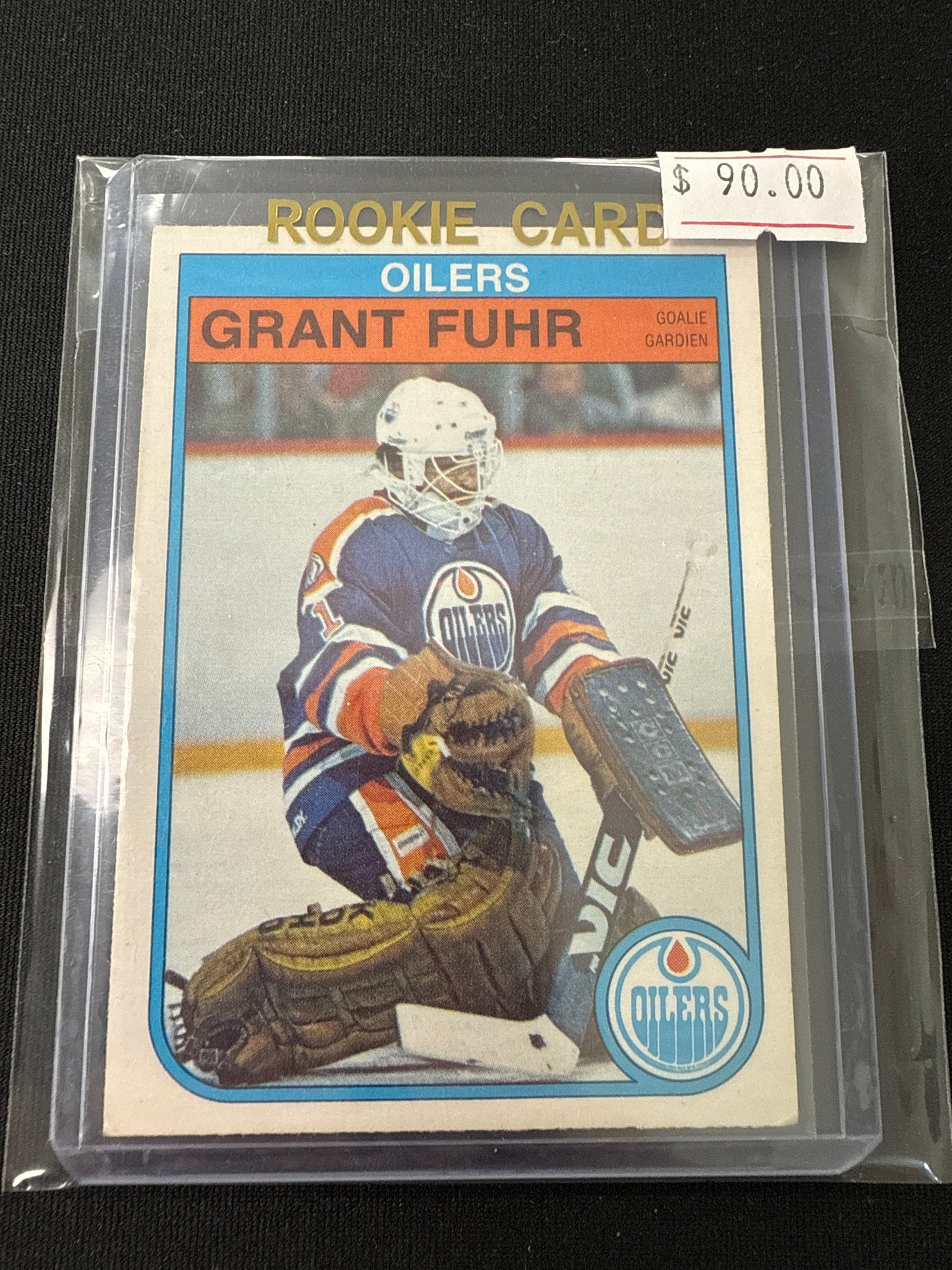 Grant Fuhr #105 1982 O-Pee-Chee