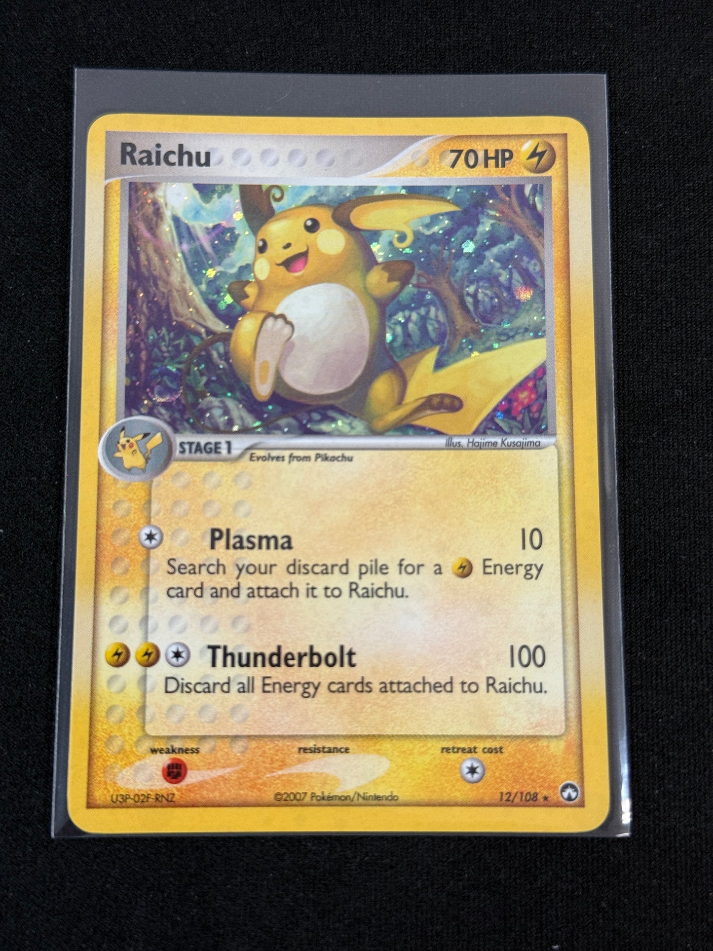 Raichu #12 Pokemon Power Keepers