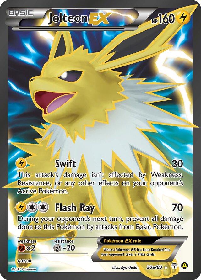 Jolteon ex #28a Pokemon Generations