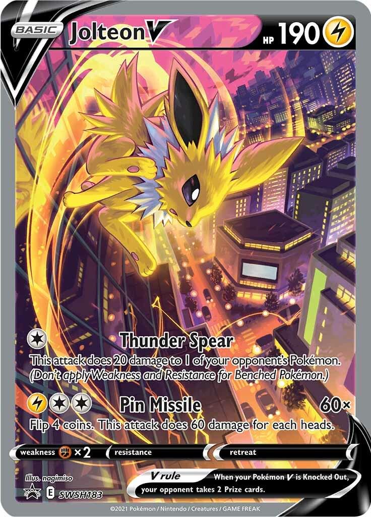 Jolteon V #SWSH183 Promo